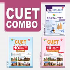 CUET Combo - NTA CUET UG General Test Book NTA CUET Humanities Practice Paper (Arts) & NTA CUET English Language Practice Paper (Common University Entrance Test 2022)