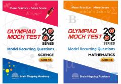 COMBO PACK: OLYMPIAD MOCK TEST 20-20 - Mathematics & Science for CLASS 10 [Set of 2 Books]