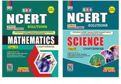 G.R Bathla Combo: NCERT Solutions Mathematics and Science for Class-IX (Set of 2 books) 2024-2025
