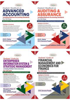 Essential Combo for CA Inter Group II by G. Sekar Padhuka's Series
