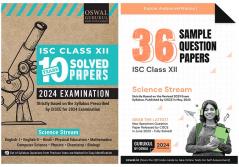 Oswal - Gurukul ISC Science Combo of 36 Sample Question Papers and 10 Years Solved Papers for Class 12 Exam 2024