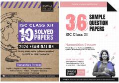 Oswal - Gurukul ISC Humanities Combo of 36 Sample Question Papers and 10 Years Solved Papers for Class 12 Exam 2024