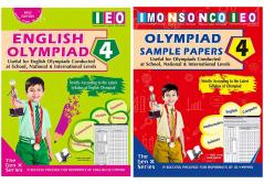 V&S Publishers IEO (English Olympiad Guidebook and Sample Papers) Olympiad Combo Class 4 (Set of 2 Books)