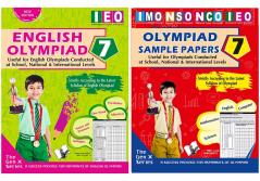 V&S Publishers IEO (English Olympiad Guidebook and Sample Papers) Olympiad Combo Class 7 (Set of 2 Books)