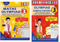 V&S Publishers IMO (Mathematics Olympiad Guidebook and Sample Papers) Olympiad Combo Class 3 (Set of 2 Books)