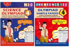 V&S Publishers NSO (Science Olympiad Guidebook and Sample Papers) Olympiad Combo Class 4 (Set of 2 Books)