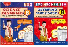V&S Publishers NSO (Science Olympiad Guidebook and Sample Papers) Olympiad Combo Class 8 (Set of 2 Books)