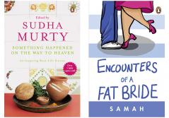 Encounters of a Fat Bride & Something Happened on the Way to Heaven: 20 Inspiring Real-Life Stories by Sudha Murthy (Set of 2 books)