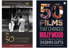 Combo of 50 INDIAN FILM CLASSICS by Raghavendra M K and 50 Films That Changed Bollywood 1995-20 by Gupta Shubhra (Set of 2 Books)