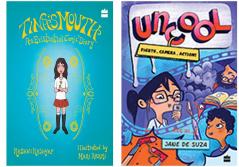 Combo of UNCOOL:FIGHTS CAMERA ACTION by De Suza Jane and TINA'S MOUTH by Kashyap Keshni (Set of 2 Books)