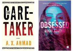 Combo of OBSESSED by Kokcha Ruchi and The Caretaker: A Novel (Set of 2 Books)