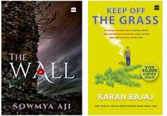 Combo of KEEP OFF THE GRASS by Bajaj Karan and Wall by Aji Sowmya (Set of 2 books)