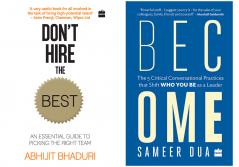 Combo of Don'T Hire The Best by Bhaduri Abhijit and BECOME by Bhaduri Abhijit (Set of 2 Books)