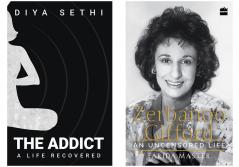 Combo of ADDICT by Sethi Diya and UNCENSORED LIFE by Master Farida (Set of 2 Books)