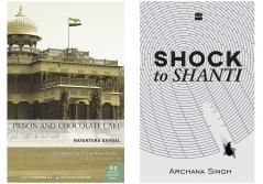 Combo of PRISON AND CHOCOLATE CAKE By Sahgal Nayantara and SHOCK TO SHANTI by Singh Archana (Set of 2 Books)