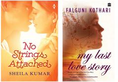Combo of NO STRINGS ATTACHED by Kumar Sheila and My Last Love Story by Kothari Falgun (Set of 2 Books)
