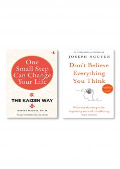 Don’t believe everything you think + ONE SMALL STEP CAN CHANGE YOUR LIFE: The Kaizen Way (ENGLISH)