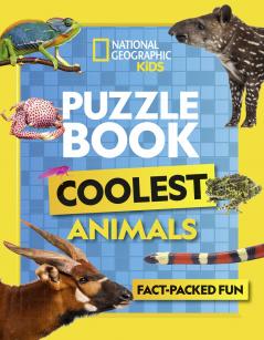 Ng Kids â€” Puzzle Book Coolest Animals: Brain-Tickling Quizze
