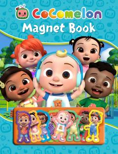 Official Cocomelon Magnet Book: With 8 magnets! A fun illustrated play book for children aged 3 | 4 | 5 years