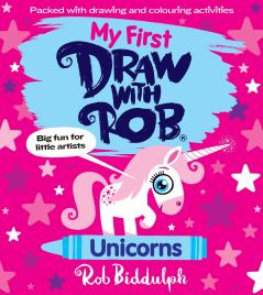 MY FIRST DRAW WITH ROB: UNICORNS