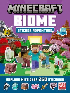 MINECRAFT BIOME ADVENTURE STICKER BOOK