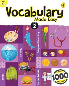 Vocabulary Made Easy Level 2: fun interactive English vocab builder activity & practice book with pictures for kids 6+ collection of 1000+ everyday words| fun facts riddles for children grade 2