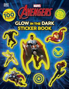 MARVEL AVENGERS GLOW IN THE DARK STICKER