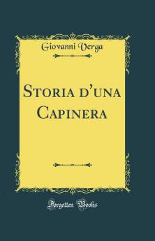 Storia d''una Capinera (Classic Reprint)