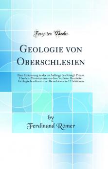 Geologie von Oberschlesien: Eine ErlÃ¤uterung zu der im Auftrage des KÃ¶nigl. Preuss. Handels-Ministeriums von dem Verfasser Bearbeiteten Geologischen Karte von Oberschlesien in 12 Sektionen (Classic Reprint)
