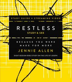 RESTLESS BIBLE STUDY GUIDE PLUS STREAMING VIDEO