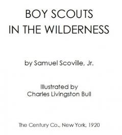 Boy Scouts in the Wilderness