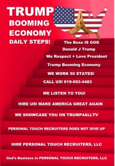 Trump Booming Economy Daily Steps