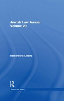 Jewish Law Annual Volume 20
