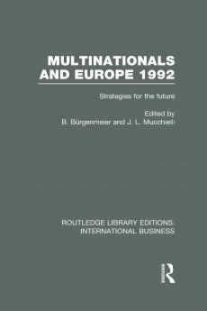 Multinationals and Europe 1992 (Rle International Business)