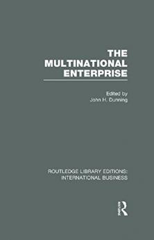 Multinational Enterprise (Rle International Business)