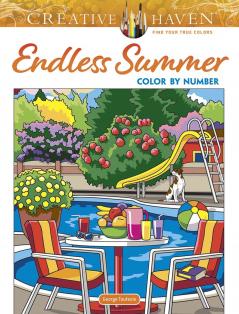 CREATIVE HAVEN ENDLESS SUMMER COLOR BY NUMBER