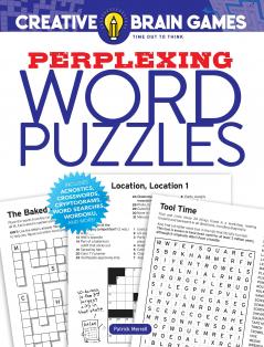 CREATIVE BRAIN GAMES PERPLEXING WORD PUZZLES
