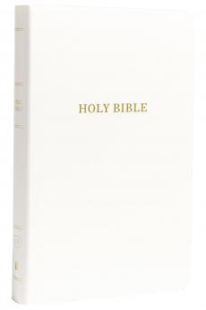 KJV Gift and Award Bible Imitation Leather White Red Letter Edition