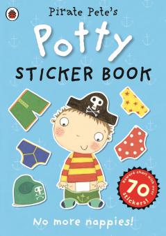 Pirate Pete's Potty sticker activity boo