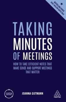 Taking Minutes of Meetings
