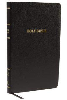 KJV Holy Bible: Thinline Center-Column Reference Bible Blac