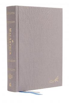 NASB MacArthur Study Bible 2nd Edition Hardcover Gray C