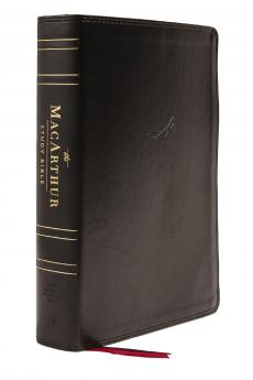 Nasb | MacArthur Study Bible | 2nd Edition | Leathersoft | Black | Comfort Print: Unleashing God's Truth One Verse at a Time