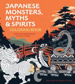 JAPANESE MONSTERS MYTHS & SPIRITS COLORING BOOK