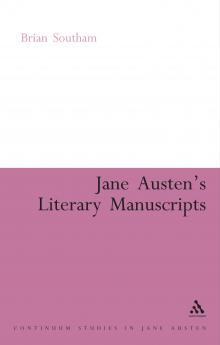 Jane Austen's Literary Manuscripts