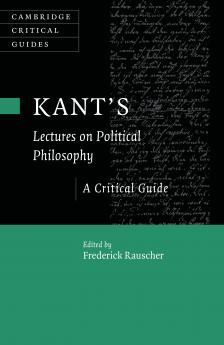 Kant's Lectures on Political Philosophy