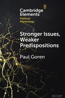 Stronger Issues Weaker Predispositions