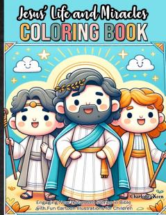 Jesus' Life and Miracles Coloring Book