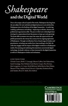 Shakespeare and the Digital World
