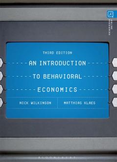 Introduction to Behavioral Economics
